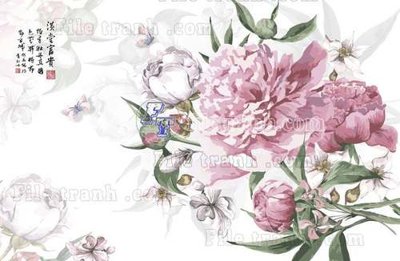 File in ấn File gốc in tranh tổng hợp tường nền K45352 (bản gốc) sắc nét