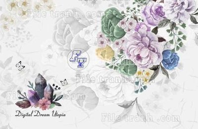 File gốc File gốc in tranh tổng hợp tường nền K45355 (ảnh chi tiết) để in lụa