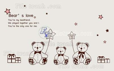 File gốc File gốc in tranh tổng hợp tường nền K45358 (trang trí) phòng trẻ em