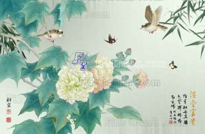 File tranh in mica File gốc in tranh tổng hợp tường nền K45361 (độ phân giải cao)