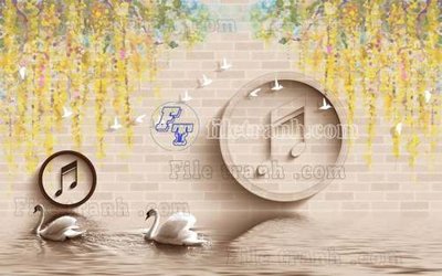 Tải file tranh File gốc in tranh tổng hợp tường nền K45500 (ảnh gốc) ngay