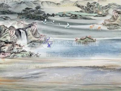 File ảnh gốc File gốc in tranh tổng hợp tường nền K45631 không vỡ nét