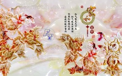 File gốc File gốc in tranh tổng hợp tường nền K45637 (phiên bản chuẩn) để in ấn