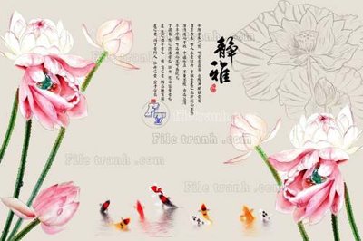 File gốc File tranh gốc tranh tường hoa 3d đẹp K48050 cho in ấn và thiết kế