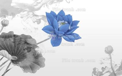 File gốc File tranh gốc tranh tường hoa 3d đẹp K48101 (thiết kế) cho in ấn