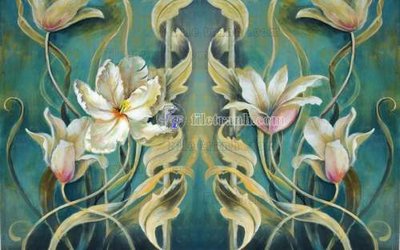 File ảnh File tranh gốc tranh tường hoa 3d đẹp K48126 (gốc) in Hiflex