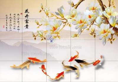 File PSD File tranh gốc tranh tường hoa 3d đẹp K48209 (gốc) tách lớp chi tiết