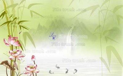 File gốc File tranh gốc tranh tường hoa 3d đẹp K48295 (ảnh chi tiết) để in trần