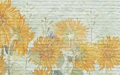 Mua file tranh gốc File tranh gốc tranh tường hoa 3d đẹp K48316 tại Filetranh.com