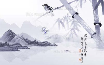 Download file tranh File tranh gốc tranh tường hoa 3d đẹp K48342 (file gốc PSD)