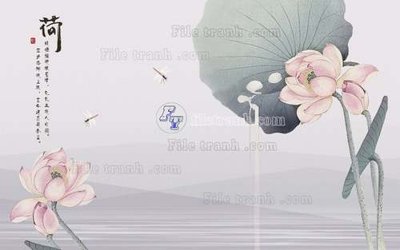 File gốc File tranh gốc tranh tường hoa 3d đẹp K48367 (chủ đề hiện đại) trang trí