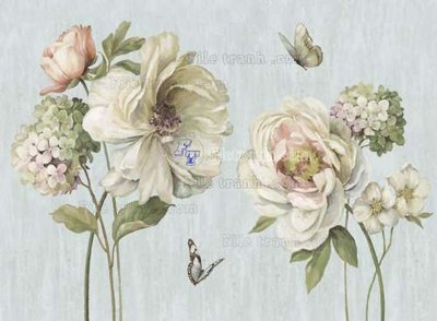 Tải file File tranh gốc tranh tường hoa 3d đẹp K48380 (ảnh gốc) file AI/EPS