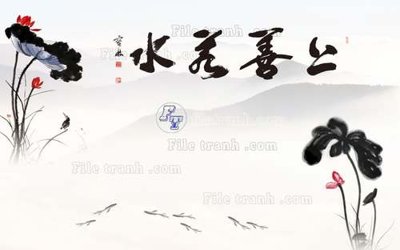 Download file File tranh gốc tranh tường hoa 3d đẹp K48473 (chất lượng in ấn)