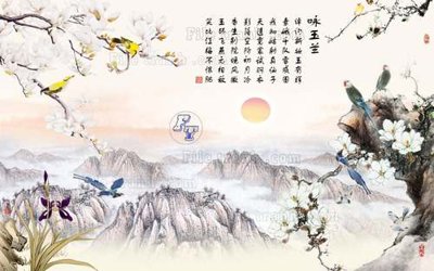 File gốc File tranh gốc tranh tường hoa 3d đẹp K48492 (phong cách) châu Âu