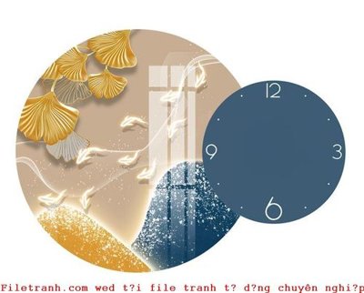 File in trần File gốc in tranh tổng hợp K50186 (bản gốc) hoa văn