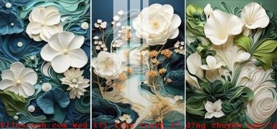 File PSD File gốc in tranh tổng hợp K50205 (bản gốc) cho nhà in