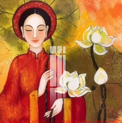 File tranh File gốc in tranh tổng hợp K50276 (gốc) in vải canvas