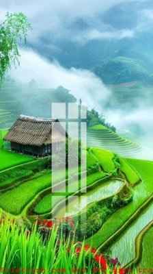 File tranh gốc PSD File gốc in tranh tổng hợp K50543 còn nguyên layer