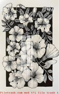 File in ấn File gốc in tranh tổng hợp K50637 chuyên nghiệp