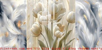 File tranh PSD File gốc in tranh tổng hợp K50673 chất lượng cao