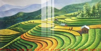 File gốc File gốc in tranh tổng hợp K51078 (in ấn) màu sắc trung thực