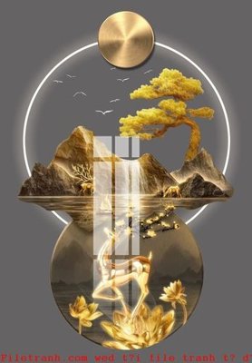 File in trần File gốc in tranh tổng hợp K51334 (file gốc) xuyên sáng