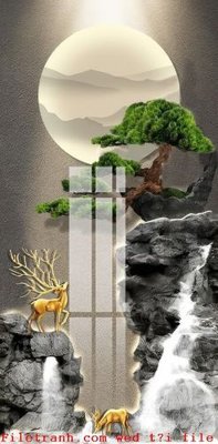 File tranh File gốc in tranh tổng hợp K51466 (ảnh gốc) không bị mờ