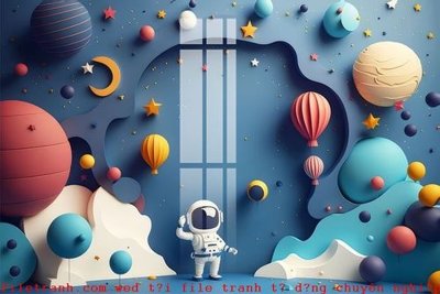 File tranh File gốc in tranh tổng hợp K51544 (gốc) in vải canvas