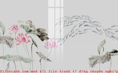 File tranh in mica File gốc in tranh tổng hợp K51570 (độ phân giải cao)