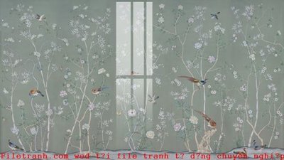 Ảnh gốc File gốc in tranh tổng hợp K51591 (nét căng) in mica