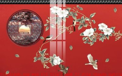 File tranh in mica File gốc in tranh tổng hợp K51964 (độ phân giải cao)