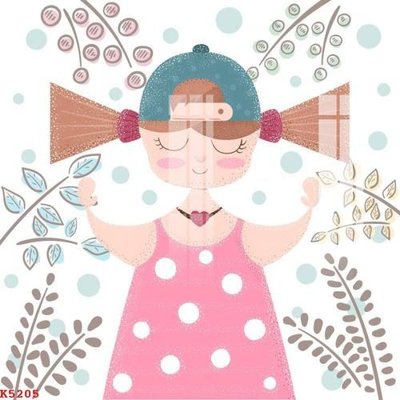 File in mica File gốc in tranh tổng hợp K5205 (bản gốc) làm vách ngăn