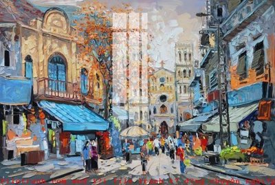 File tranh PSD File gốc in tranh tổng hợp K52265 chất lượng cao