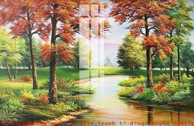 File tranh File gốc in tranh tổng hợp K52268 (bản gốc) in lụa 3D