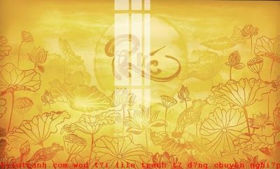 Download file gốc File gốc in tranh tổng hợp K52723 (in lụa) hoa lá