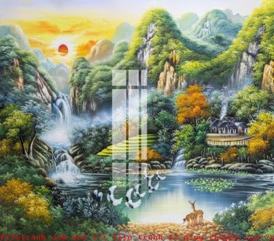 File in mica File gốc in tranh tổng hợp K52994 (ảnh gốc) đẹp