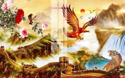 File gốc File gốc in tranh tổng hợp K53082 (trang trí) phòng trẻ em