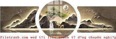 File gốc File gốc in tranh tổng hợp K53094 (PNG) không nền chất lượng