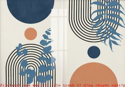 File ảnh File gốc in tranh tổng hợp K53305 (gốc) cho trang trí nhà hàng