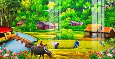 File gốc in ấn File gốc in tranh tổng hợp K5373 độ phân giải cao