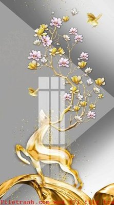 File tranh in trần 3D File gốc in tranh tổng hợp K53941 (ảnh gốc)