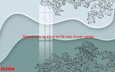 File gốc File gốc in tranh tổng hợp K55006 (cho in ấn) độc quyền