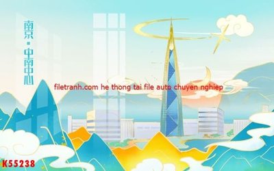 Tệp tin gốc File gốc in tranh tổng hợp K55238 (dùng cho in ấn) chuyên nghiệp