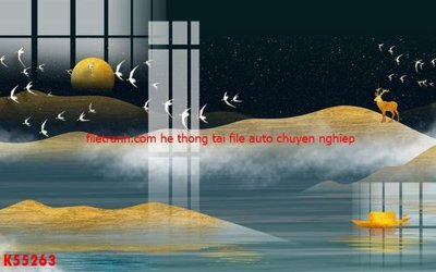 File in ấn File gốc in tranh tổng hợp K55263 chuyên nghiệp