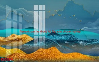 File tranh trang trí File gốc in tranh tổng hợp K55384 (tải file gốc)