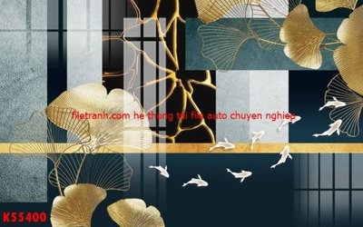 File in trần File gốc in tranh tổng hợp K55400 (bản gốc) phong cảnh