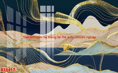 File gốc File gốc in tranh tổng hợp K55417 (in mica) làm quà tặng