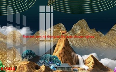 File tranh File gốc in tranh tổng hợp K55440 (gốc) chủ đề động vật