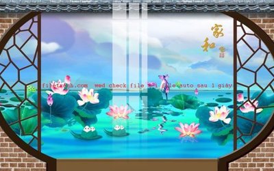 Tải file gốc File gốc in tranh nền tường tổng hợp K55449 (bản PSD) còn layer