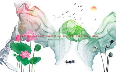 File tranh File gốc in tranh nền tường tổng hợp K55496 (ảnh gốc) không bị mờ